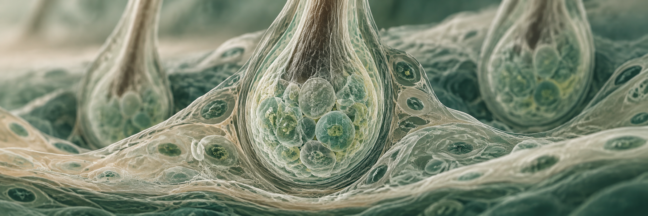 Illustrative view of follicle cells